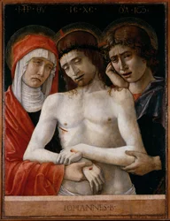 Christ mort soutenu par la Vierge et Saint Jean